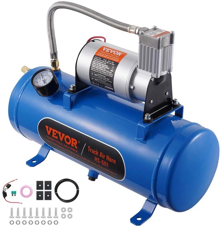 Oro kompresorius automobilyje, 6 l, 12 V