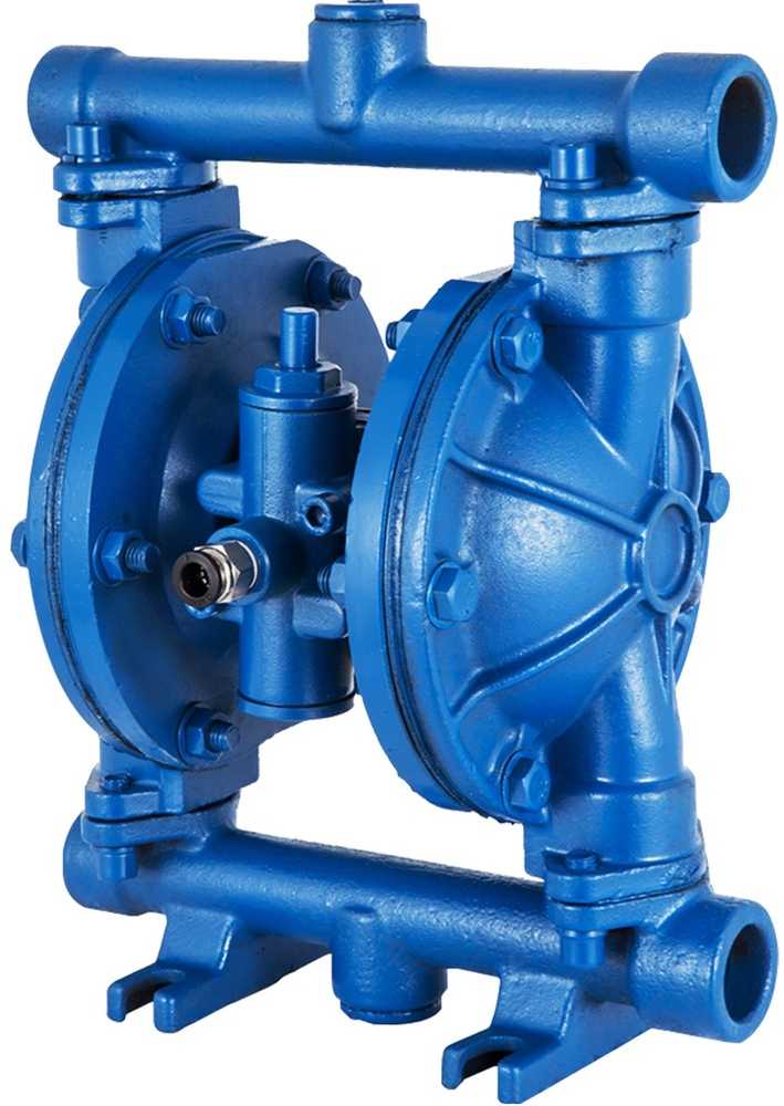 Oro membrana siurblys 1/2", 3 GPM, ketaus korpusas, nitrilo membrana, dyzelinui, naftai, alyvai