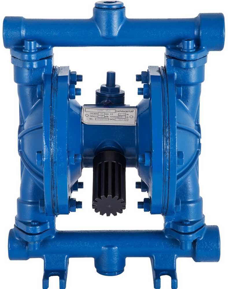 Oro membrana siurblys 1/2", 3 GPM, ketaus korpusas, nitrilo membrana, dyzelinui, naftai, alyvai