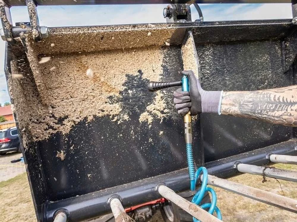 Oro pistoletas su turbo antgaliu, valymui, automobilių dirbtuvėms, pramoniniam naudojimui, galingas oro įrankis