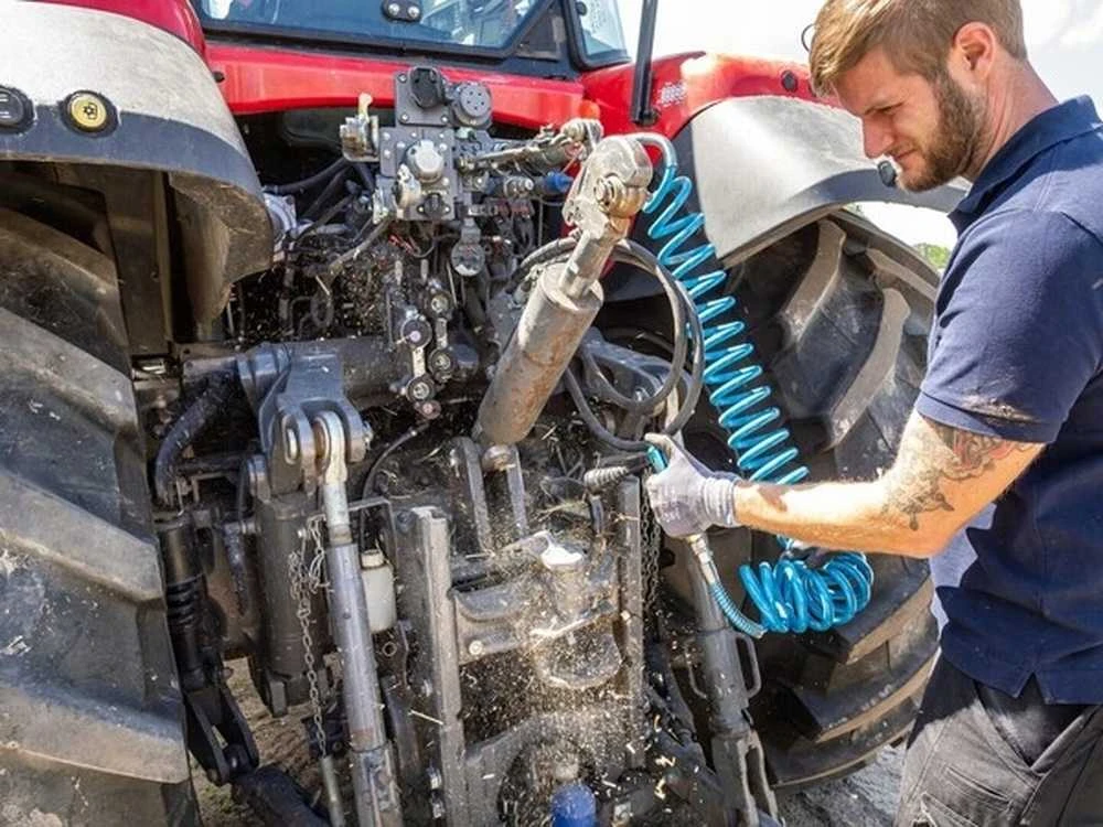Oro pistoletas su turbo antgaliu, valymui, automobilių dirbtuvėms, pramoniniam naudojimui, galingas oro įrankis