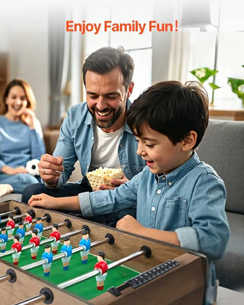 Oro ritulio stalas, 4 viename, kombinuotas žaidimų stalas, stalo futbolas, stalo tenisas, biliardas, kelių žaidimų stalas