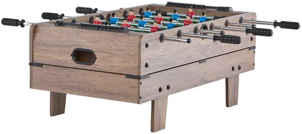 Oro ritulio stalas, 4 viename, kombinuotas žaidimų stalas, stalo futbolas, stalo tenisas, biliardas, kelių žaidimų stalas