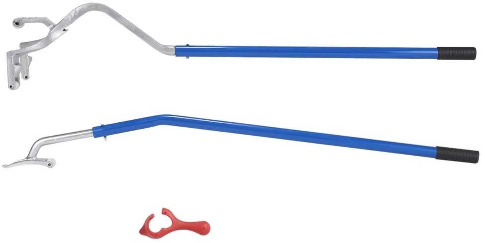 Padangų montavimo įrankiai 571-622 mm, rankinis plieno padangų keitiklis su ratlankio laikikliu, sunkvežimių bekelnių padangų montavimui/demontavimui, 3 vnt. padangų keitimo įrankių komplektas