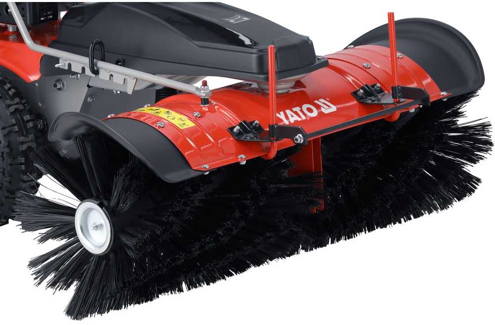 Pakaitinis šiukšlių surinkėjas YT-85600 šlavimo mašinai, 100 cm pločio, metalinis šiukšlių surinkėjas, šlavimo mašinos priedas, šlavimo mašinos surinkėjas