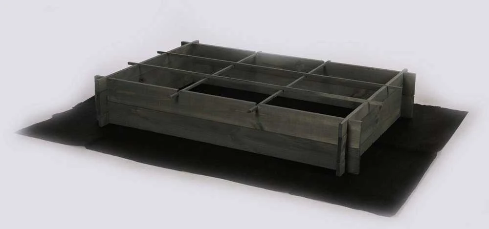 Pakelta daržo lysvė Wamar-sosenka, 118x80x20 cm
