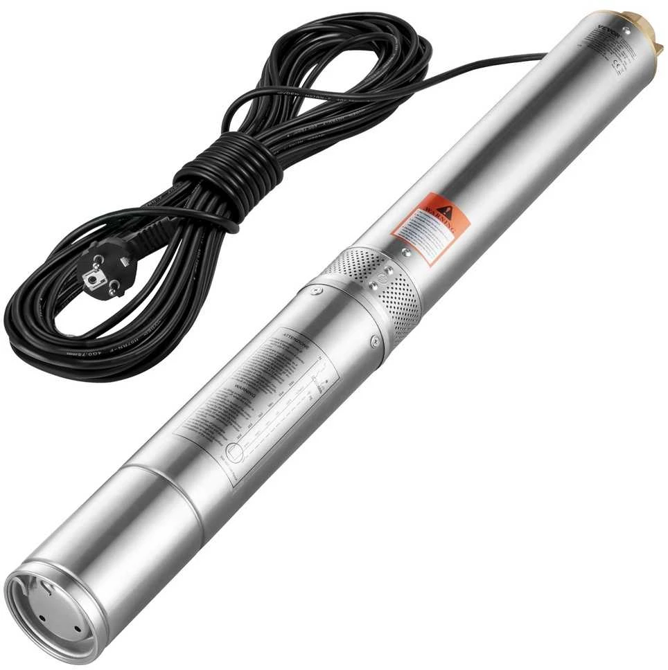 VEVOR giluminis panardinamas vandens siurblys 750W 230V