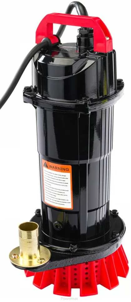 Panardinamas nešvaraus vandens siurblys, švariam vandeniui, lietaus vandeniui, nuotekoms, 8000 litrų per valandą, 230V, 650W