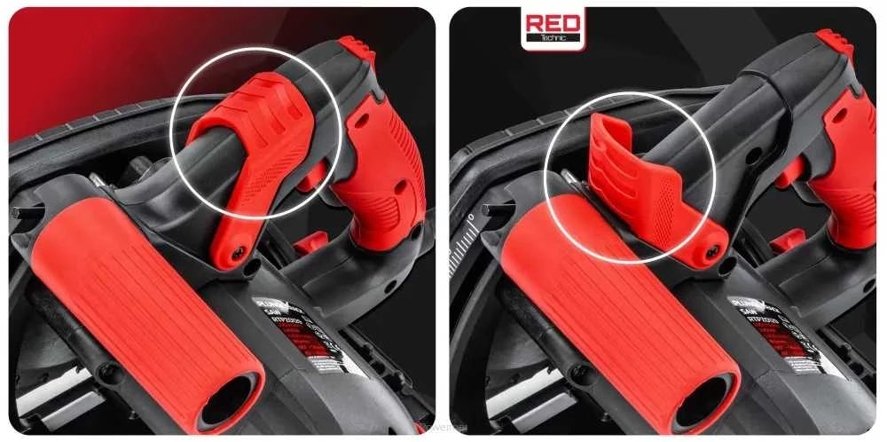 Red Technic Įgilinamasis diskinis pjūklas Raudona Technic RTPZ0129 2400W