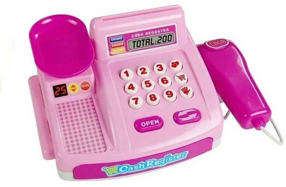 Parduotuvė su kasa ir prekystaliu, 35 d.