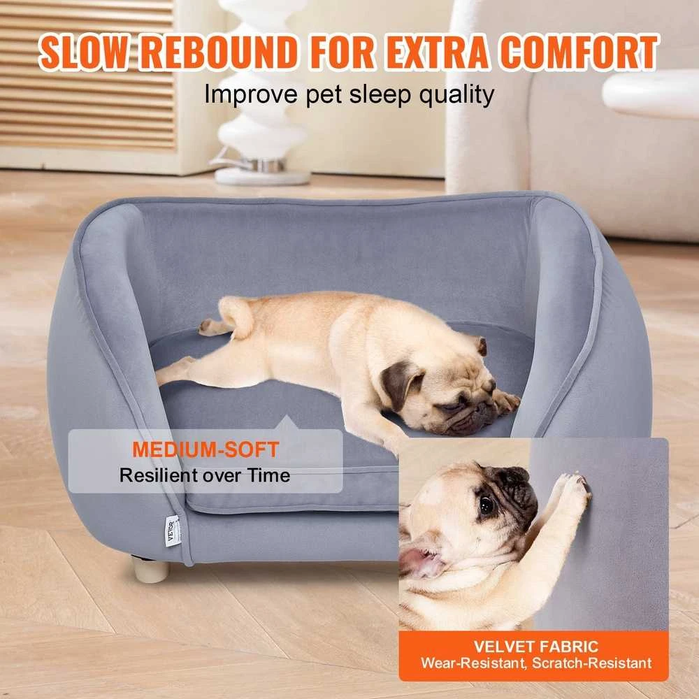 VEVOR Augintinio sofa, tamsiai pilka