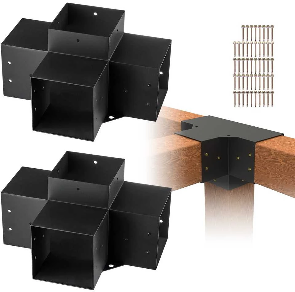 VEVOR Pergolos laikiklių komplektas 6x6 coliai
