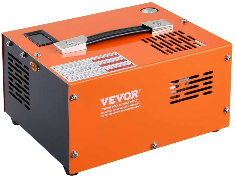 PCP oro kompresorius, 4500PSI išorinis keitiklis, nešiojamas oro kompresorius, DC12V oro siurblys, AC230V kompresorius