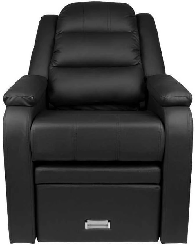 Activeshop Pedikiūro krėslas FOTEL SPA PEDICURE HILTON Juodas