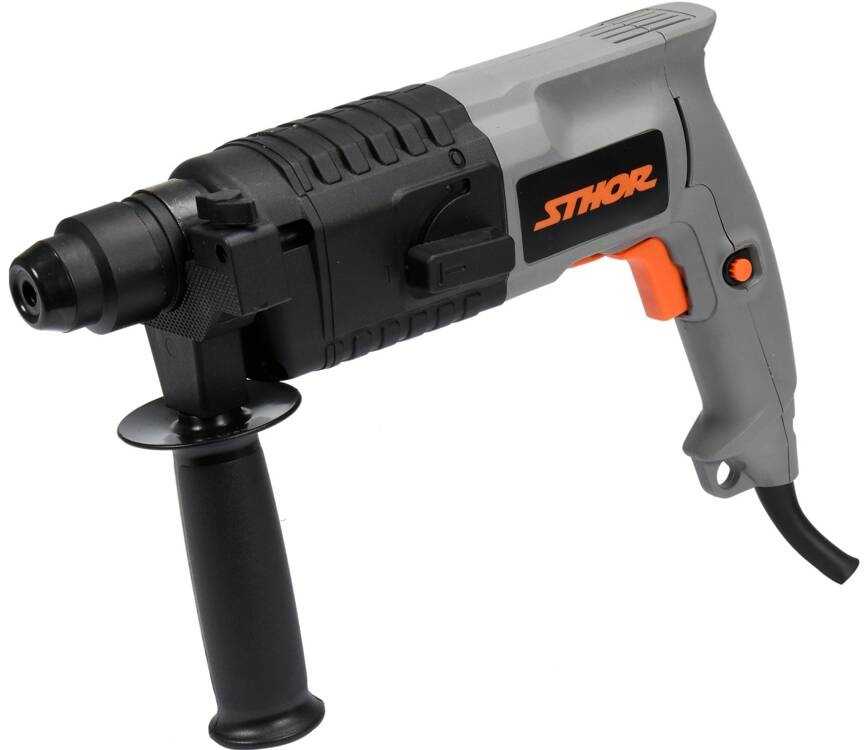 Perforatorius 500W su SDS Plus, skirtas gręžti betoną, medieną ir metalą, 2 funkcijų gręžtuvas, smūginis gręžtuvas, elektrinis gręžtuvas