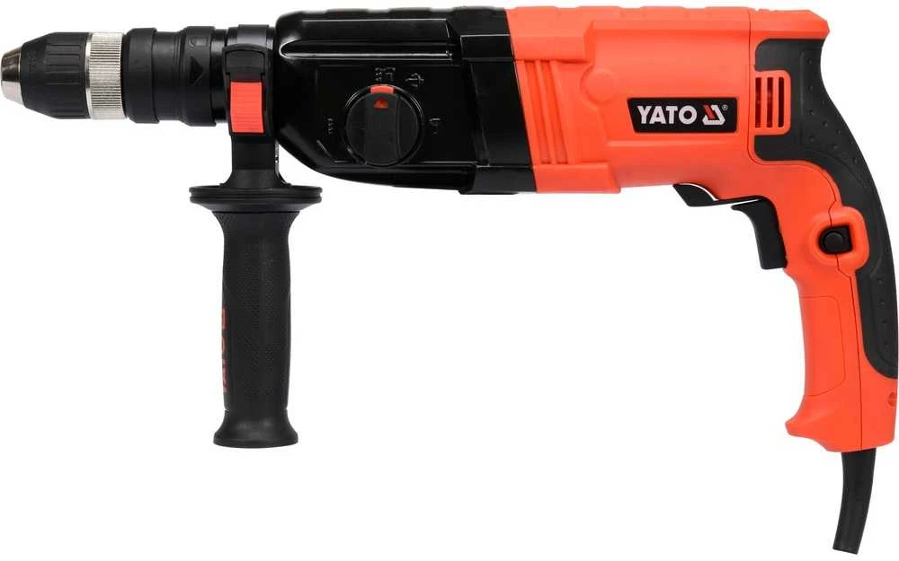 Perforatorius 850W, su keičiamomis galvutėmis, metaliniu korpusu, SDS grąžtu, betono grąžtu