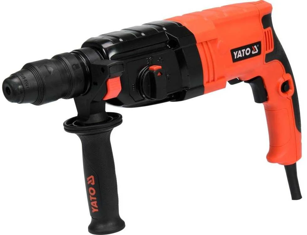 Perforatorius 850W, su keičiamomis galvutėmis, metaliniu korpusu, SDS grąžtu, betono grąžtu