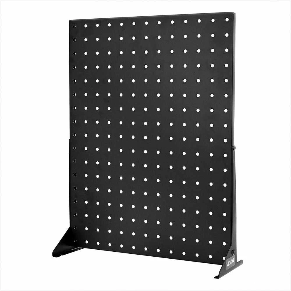 VEVOR stovo pegboard ekranas, juodas (4 vnt.)