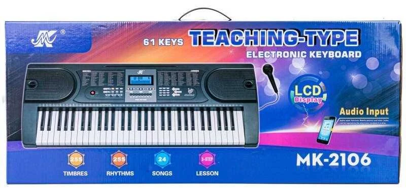 Pianino klaviatūra su mikrofonu MK-2106