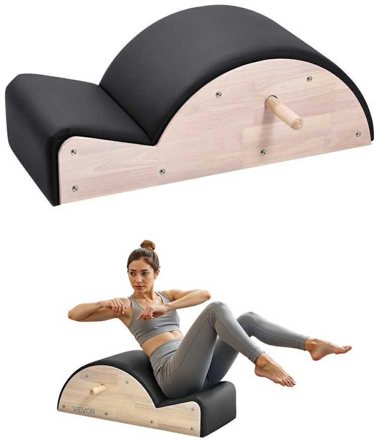 VEVOR Pilates pilvo korektorius iš guminto medžio