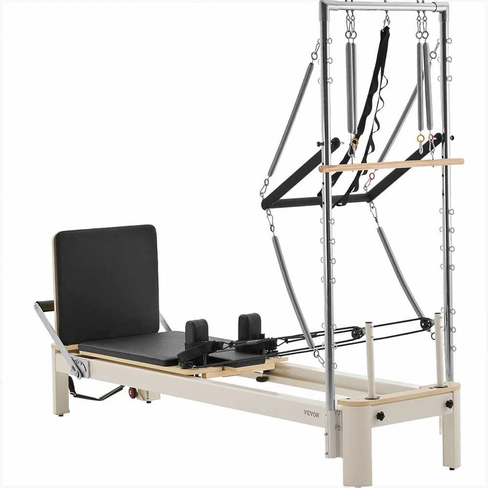 VEVOR Pilates reformeris su pasipriešinimu namų sporto salei