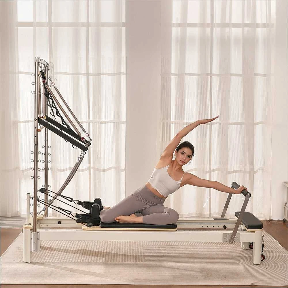 VEVOR Pilates reformeris su pasipriešinimu namų sporto salei