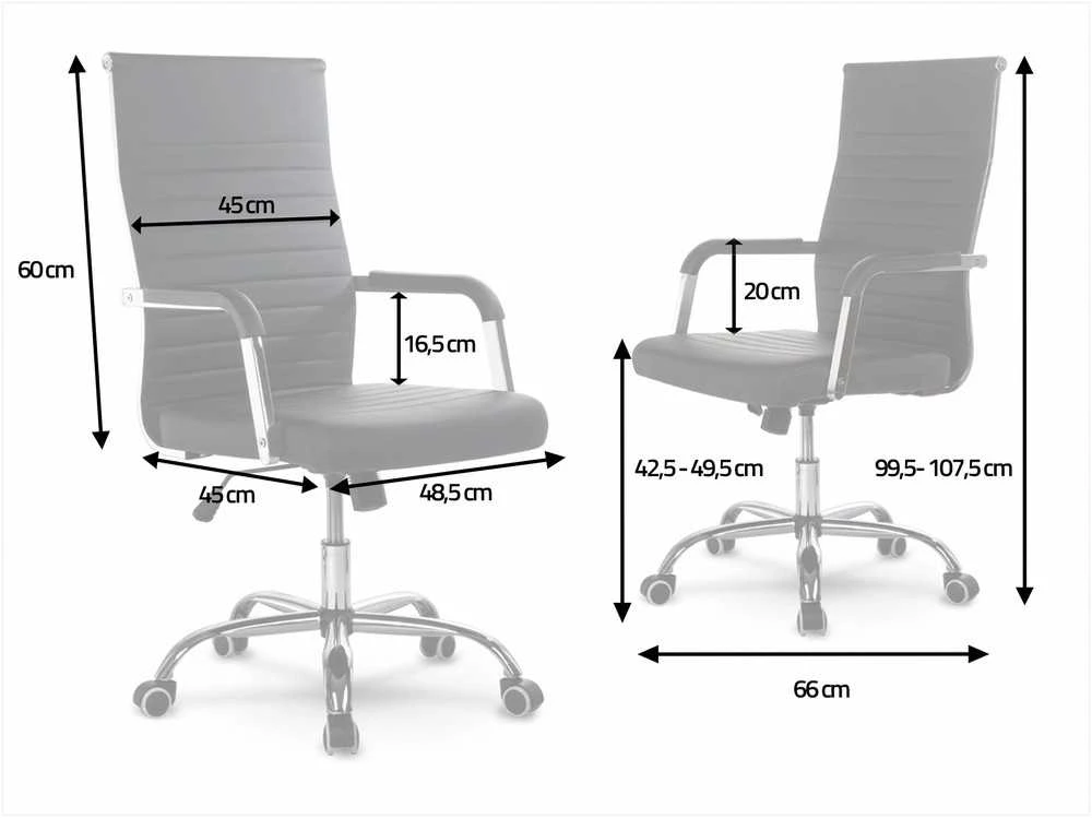 Sofotel Pilka biuro kėdė, modernus dizainas, ergonominė atrama, pasukama kėdė, vadovo kėdė
