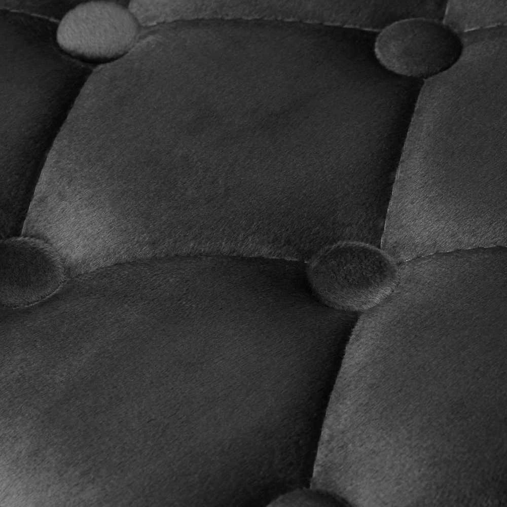Activeshop Biuro kėdė su ratukais 4Rico QS-OF213G Velvet Pilkas
