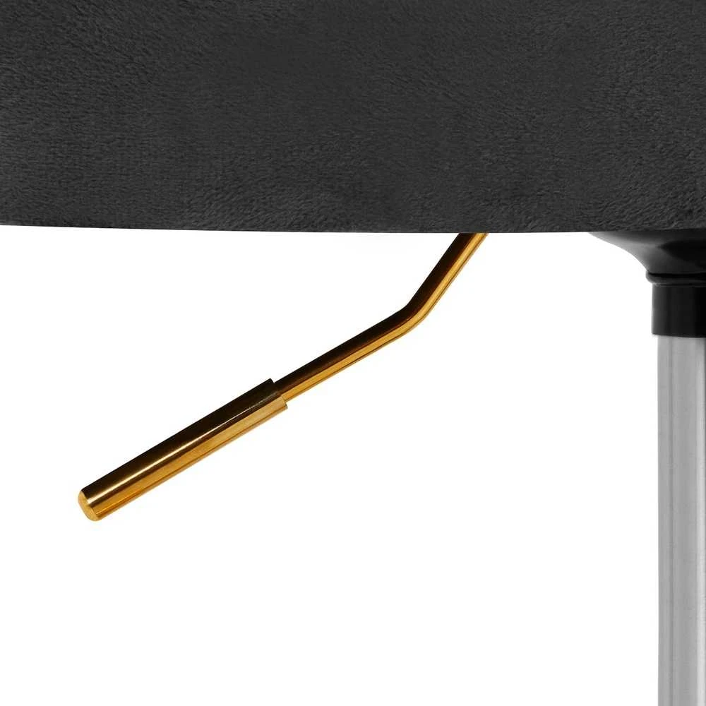 Activeshop Biuro kėdė su ratukais 4Rico QS-OF213G Velvet Pilkas