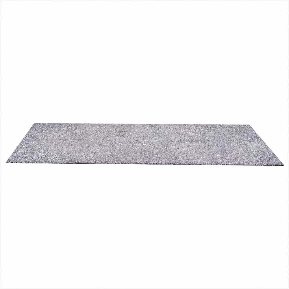 Pilkos kiliminės plytelės 457x457 mm svetainės ir miegamojo grindims, savaime lipnios nuimamos minkštos pliušinės, moduliniai kiliminiai kvadratai grindų danga
