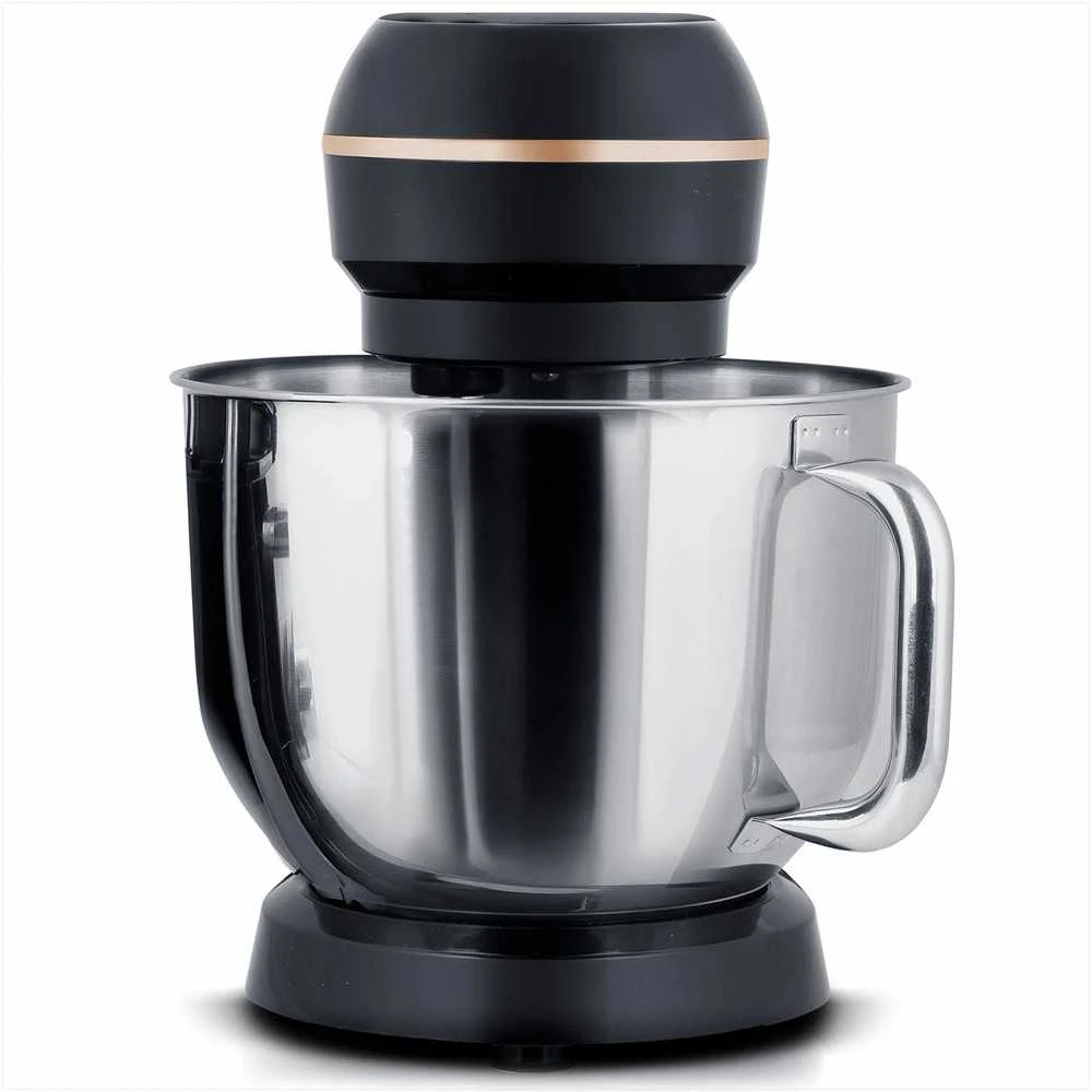 Plakiklis Planetarinis stovinis maišytuvas, 6L nerūdijančio plieno dubuo, 1400W varinis variklis, daugiafunkcinis virtuvės maišytuvas, sunkiasvoris maišytuvas kepimui, tešlos minkymui, grietinėlės plakimui