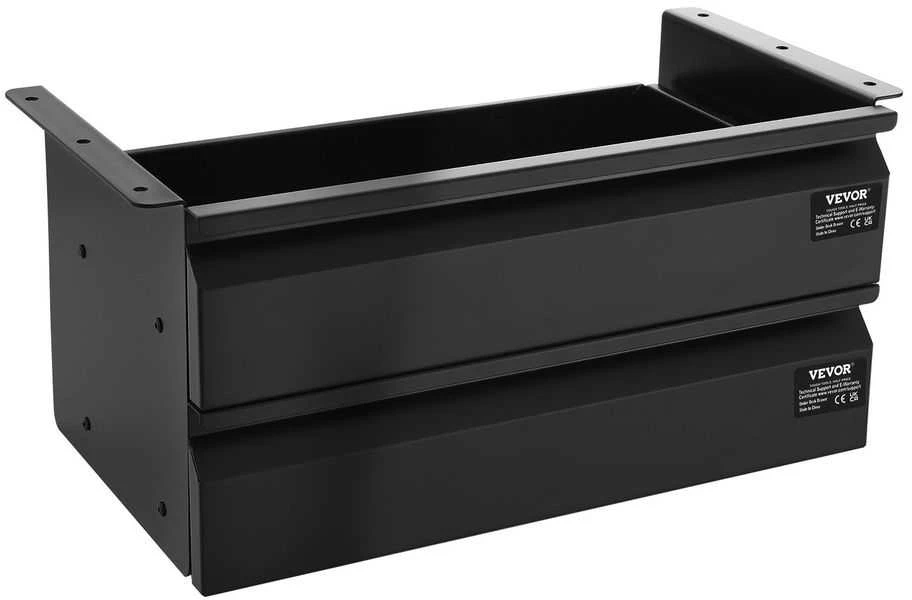 VEVOR dviejų stalčių 40 cm stalčių organizatorius