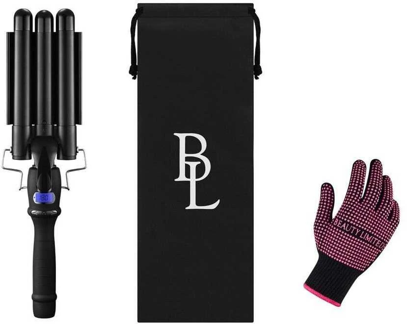 Plaukų garbanojimo žnyplės Beauty Limited WaveStyle Triple
