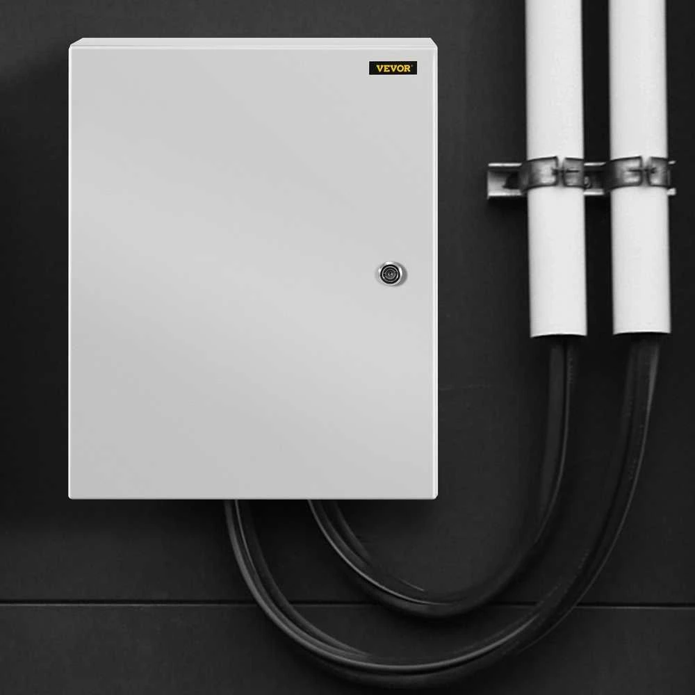 Plieninė elektros dėžė, NEMA 4X, IP66, 20x16x10", lauko/vidaus, hermetiška, atspari vandeniui, jungiamųjų dėžių korpusas
