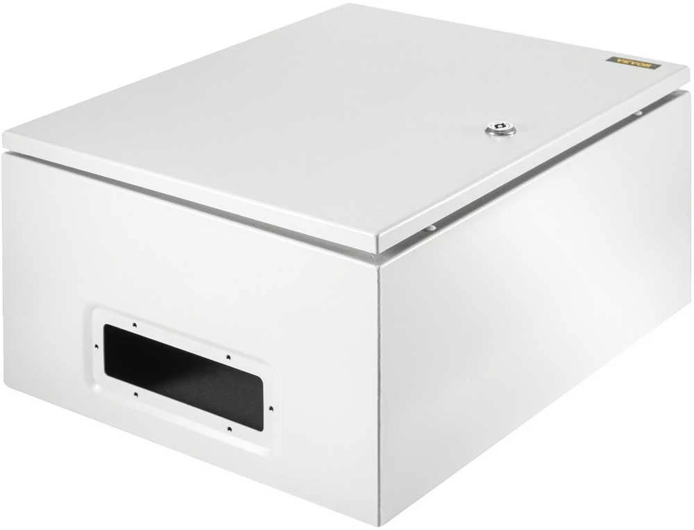 Plieninė elektros dėžė, NEMA 4X, IP66, 20x16x10", lauko/vidaus, hermetiška, atspari vandeniui, jungiamųjų dėžių korpusas