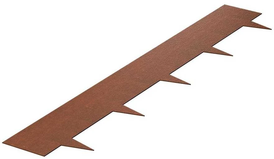 Plieninis kraštovaizdžio apvadas, 40 cm atsparus oro sąlygoms metalinis sodo apvadas, lankstus vejos apvadas gėlynams, takų skirtukas, nerūdijantis plieno apvadas