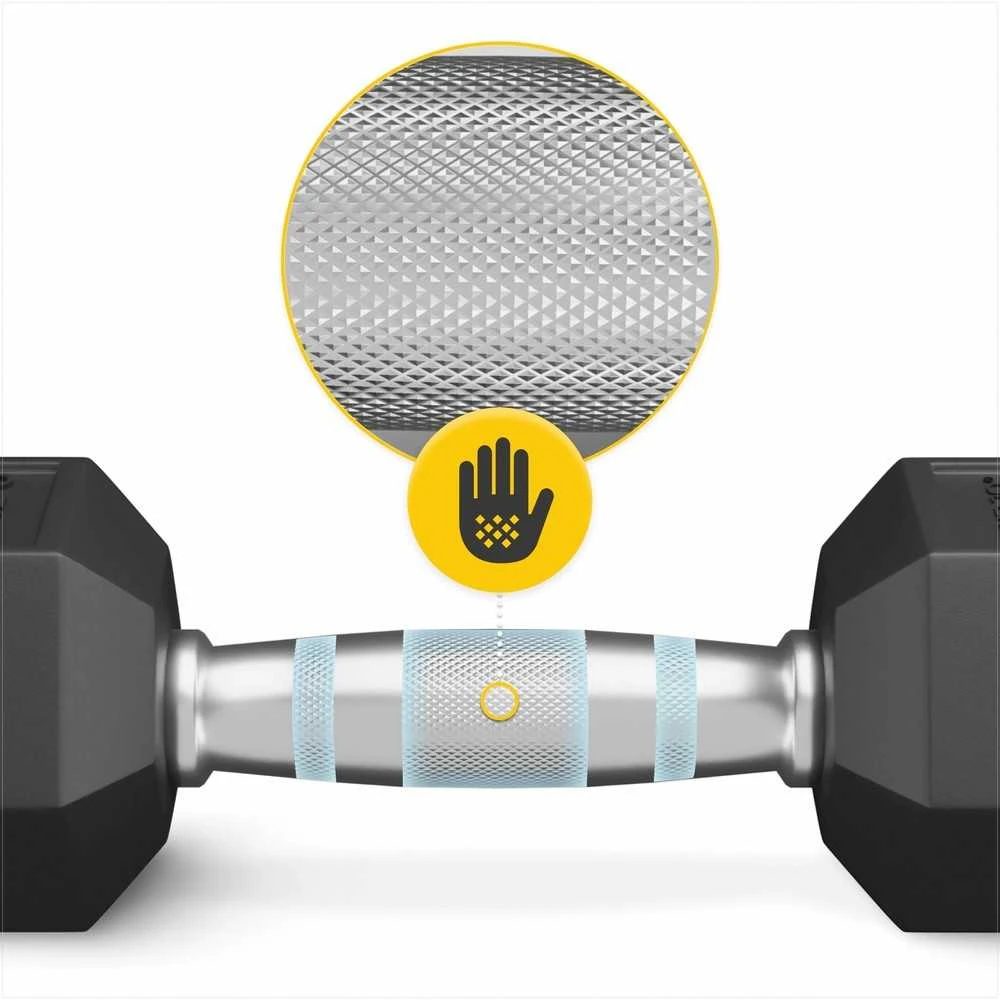 Plieninis šešiakampis hantelis, 27.5kg jėgos treniruotėms, juodas šešiakampis hantelis, fiksuoto svorio hantelis, namų sporto įranga