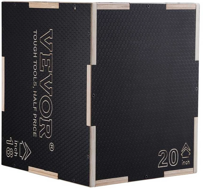 VEVOR 3 in 1 šuolių dėžė, 50/45/40 cm