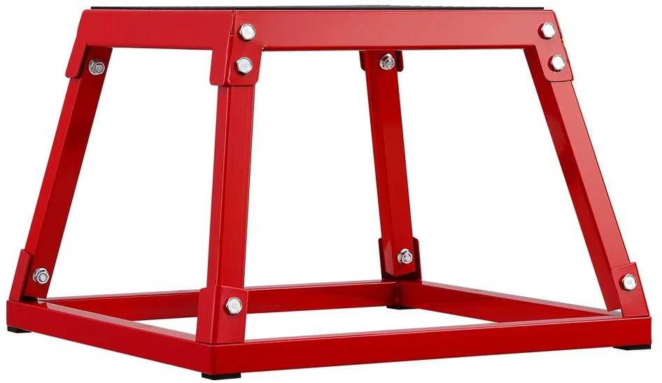 Pliometrinė dėžė 30.48 cm, šuolio dėžė, plieno platforma, mankštos laiptelis, fitneso įrankis, namų sporto salės įranga