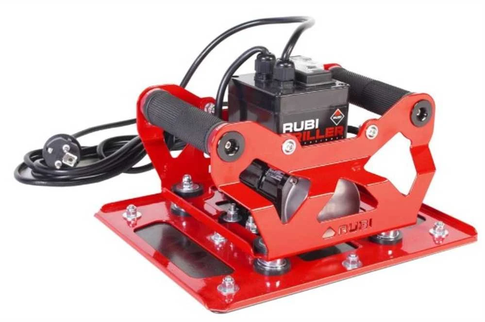 Plytelių vibratorius didelio formato plytelėms, su vibracijos mažinimo sistema, elektrinis plytelių vibratorius, Rubi plytelių montavimo įrankis