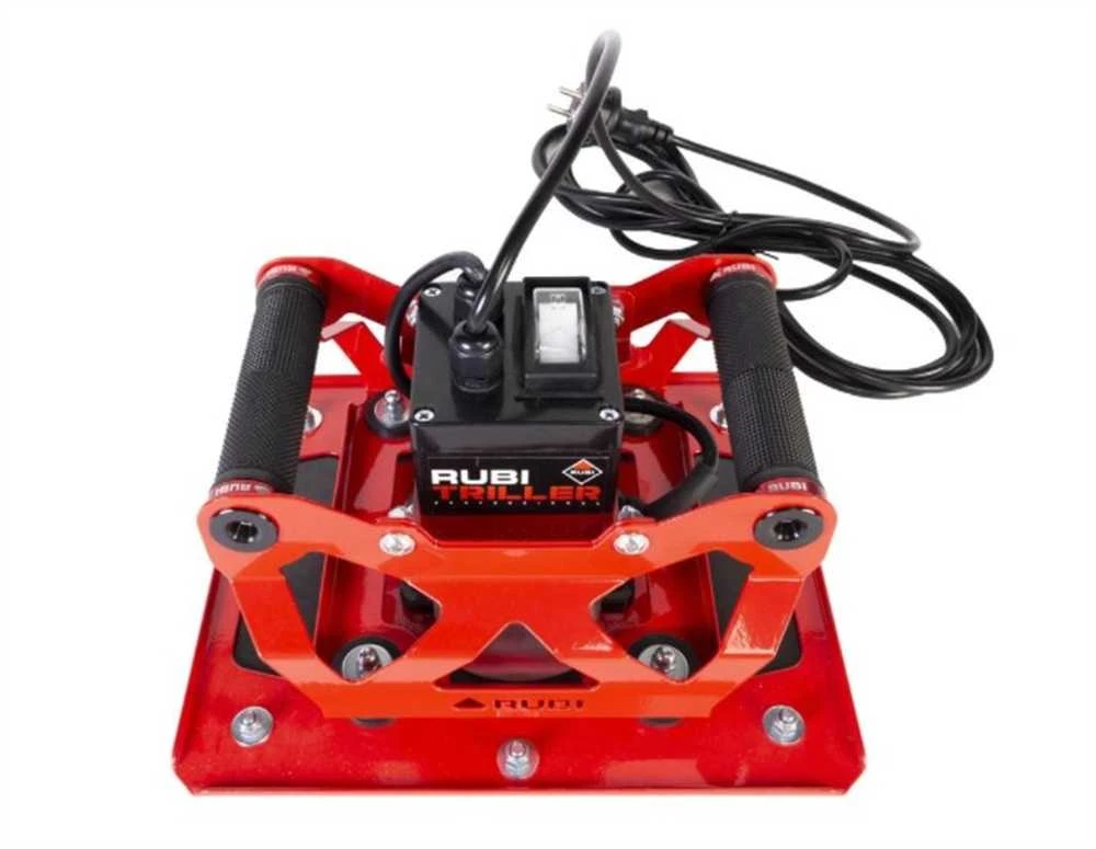 Plytelių vibratorius didelio formato plytelėms, su vibracijos mažinimo sistema, elektrinis plytelių vibratorius, Rubi plytelių montavimo įrankis