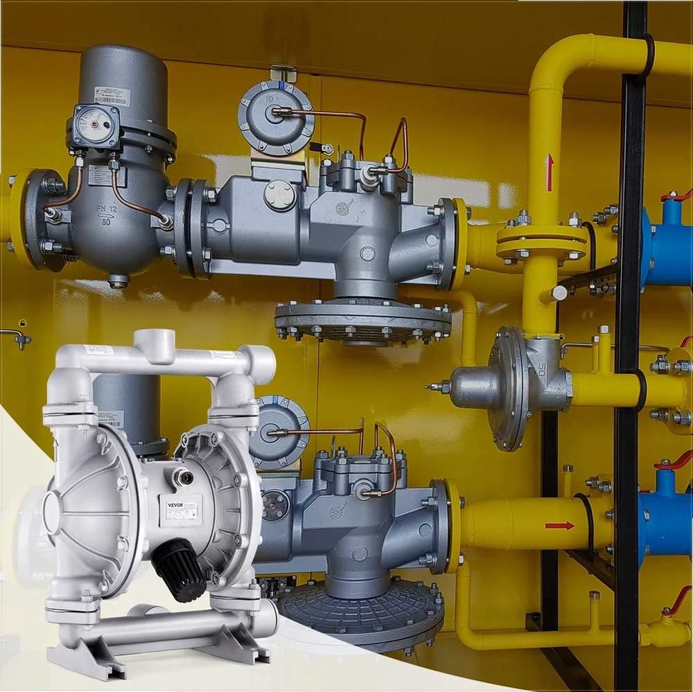 VEVOR Oro varoma dviejų diafragmų pompa 44 l/min