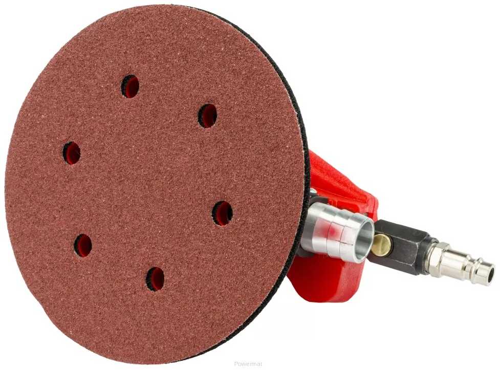 Pneumatinis ekscentrinis šlifuoklis, 150mm ir 125mm, metalui, medžiui, plastikui, su dulkių ištraukimu