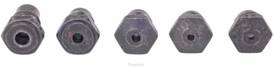 Pneumatinis kniediklis, 2.4 - 6.4 mm, pop kniedėms, aliuminiui, plienui, variui, pramoninis kniedijimo įrankis, tvirtinimo įrankis