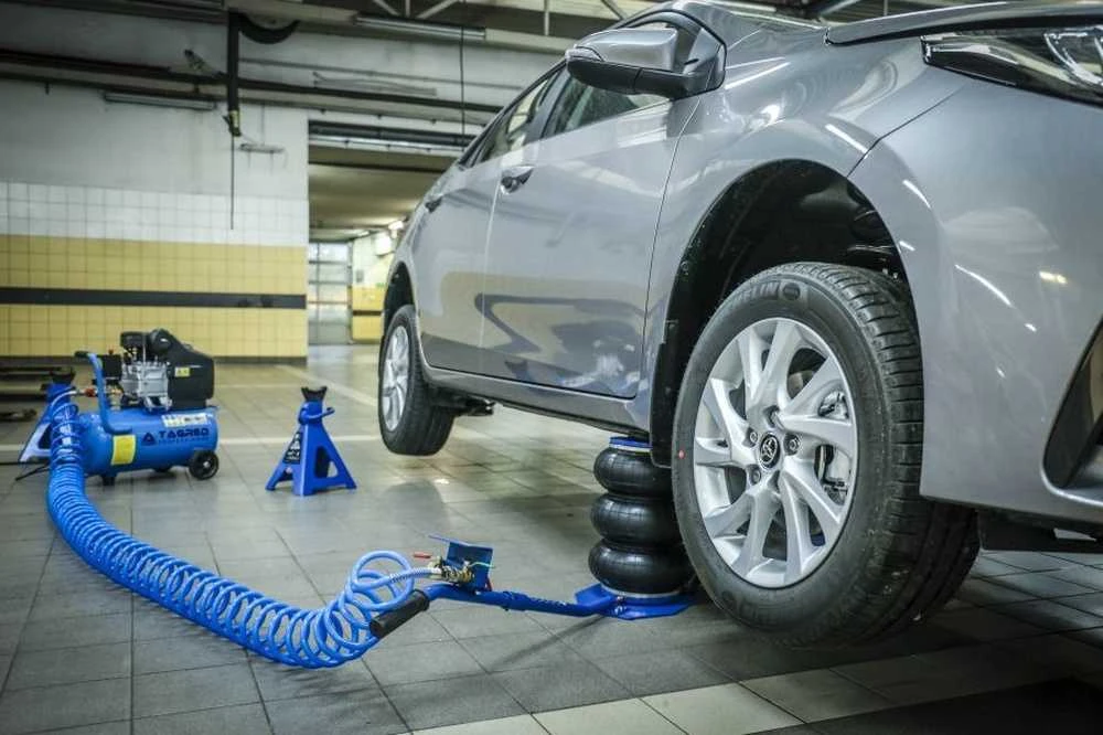 Pneumatinis pagalvės tipo domkratas, didelės apkrovos oro kėlimo domkratas, 6000 kg keliamosios galios transporto priemonės keltuvas