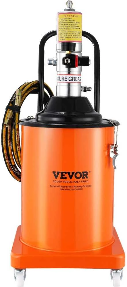 Pneumatinis tepalo siurblys, 20L, nešiojamas tepimo tepalo siurblys, pneumatinis tepalo kibiro siurblys, tepalo siurblys tepimui, aukšto slėgio tepalo siurblys