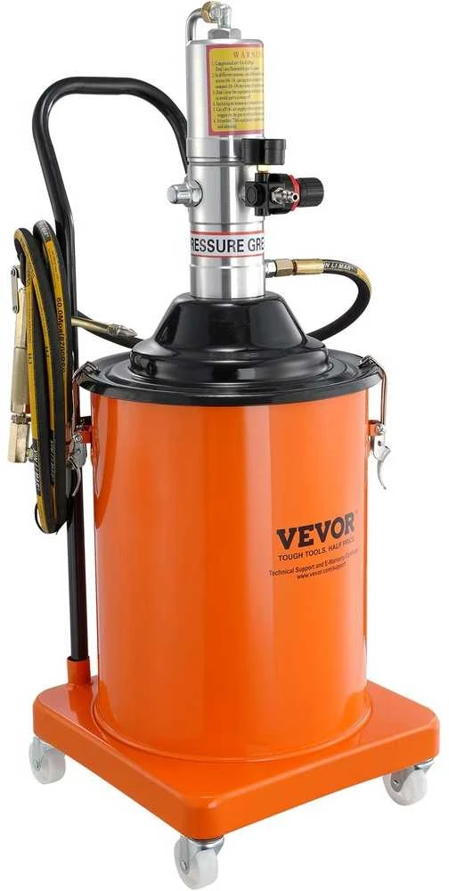 Pneumatinis tepalo siurblys, 20L, nešiojamas tepimo tepalo siurblys, pneumatinis tepalo kibiro siurblys, tepalo siurblys tepimui, aukšto slėgio tepalo siurblys