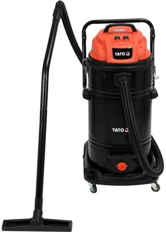 Pramoninis dulkių siurblys 70L, 2400W, skirtas šlapiam ir sausam valymui, galingas siurbimas, didelės talpos dulkių siurblys