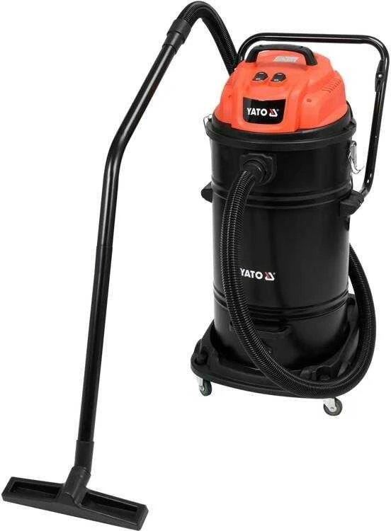 Pramoninis dulkių siurblys 70L, 2400W, skirtas šlapiam ir sausam valymui, galingas siurbimas, didelės talpos dulkių siurblys