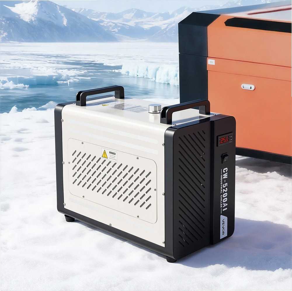 VEVOR Pramoninis vandens aušintuvas CO2 lazeriui